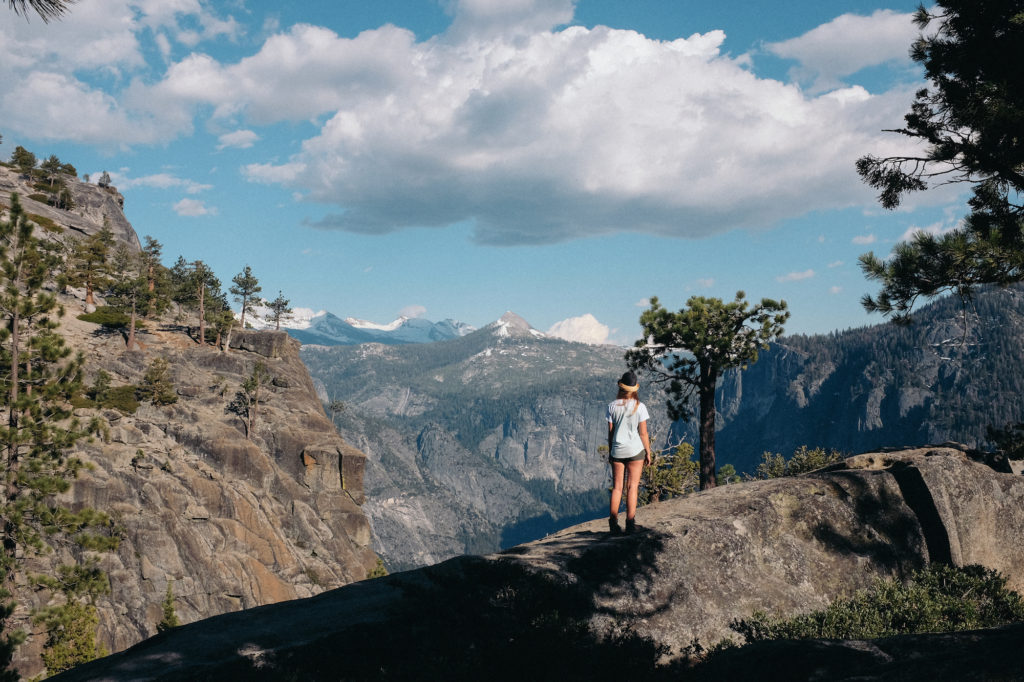 dovile b Yosemite hike