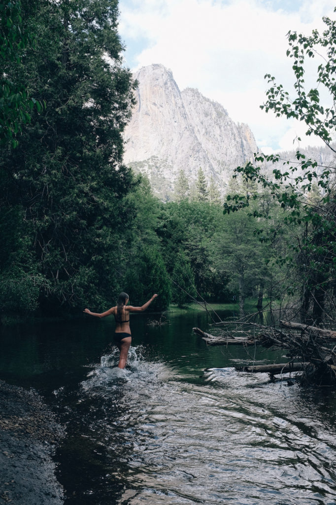 dovile b Yosemite hike