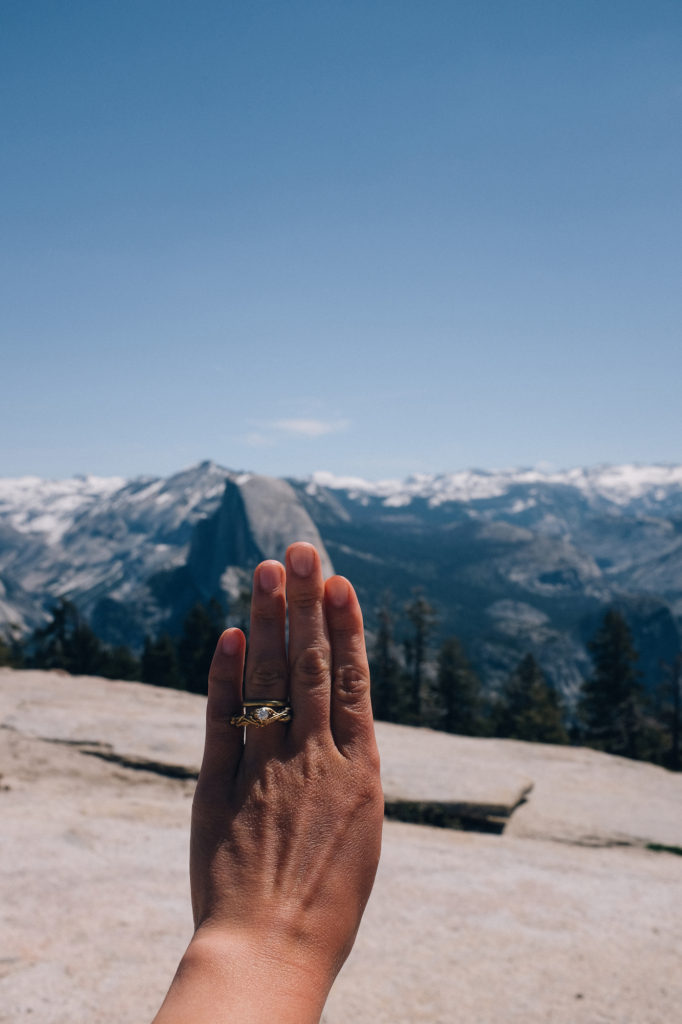 dovile b Yosemite hike