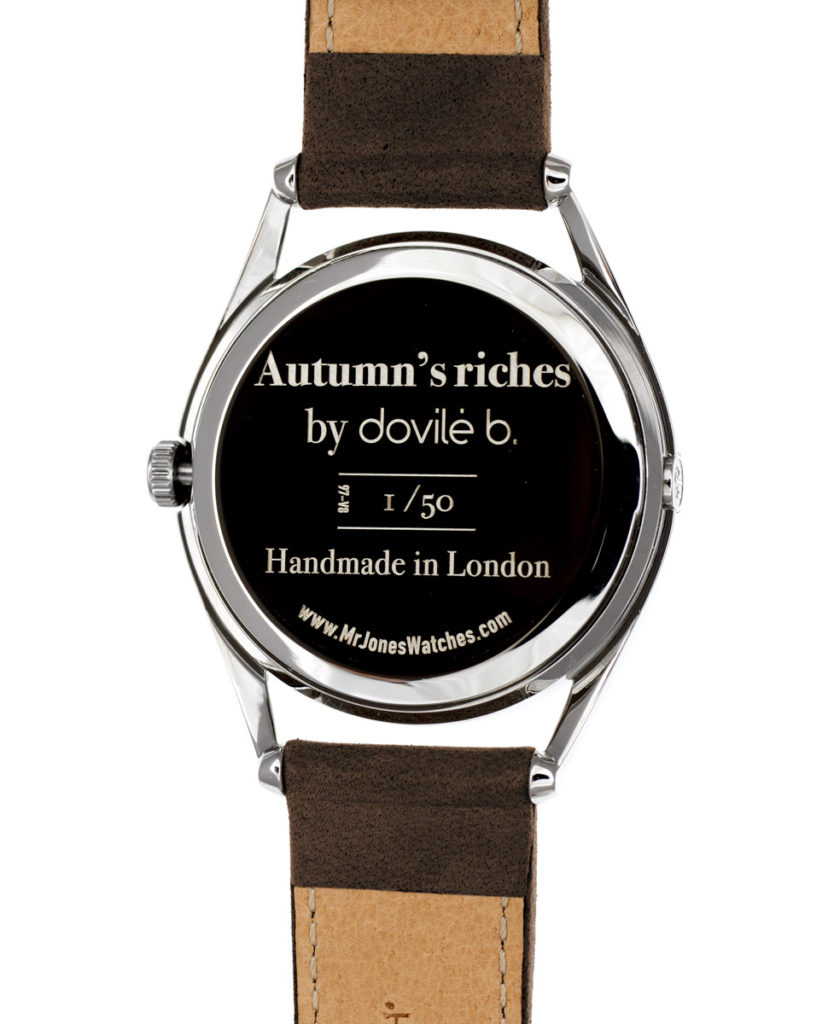 dovile b autumn's riches collaboration watch