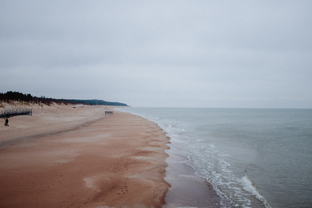 travel inspiration Lithuania winter seaside